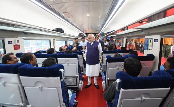 Vande Bharat Express Train, Vande Bharat Train, Indian Railway, PM Modi,